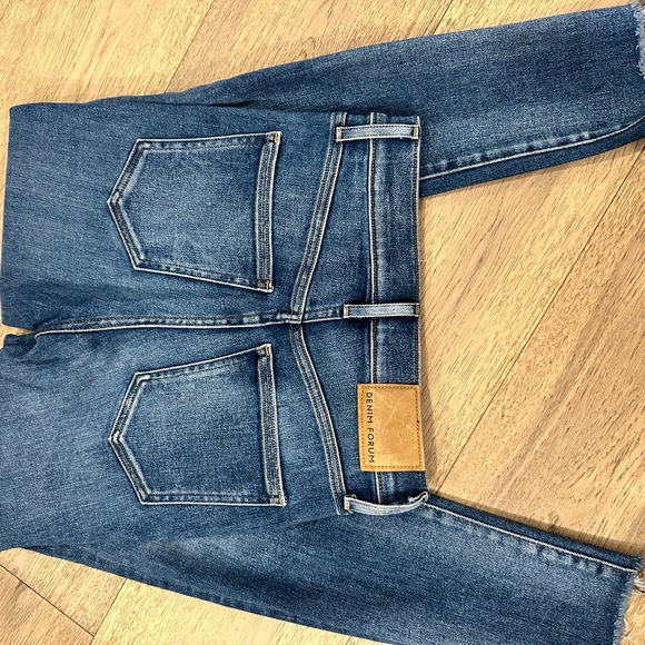 DENIM FORUM - Lola skinny jean crop size 25 dark blue - Picture 3 of 3